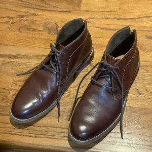 Florsheim Men's Dark Brown Leather Chukka Boots